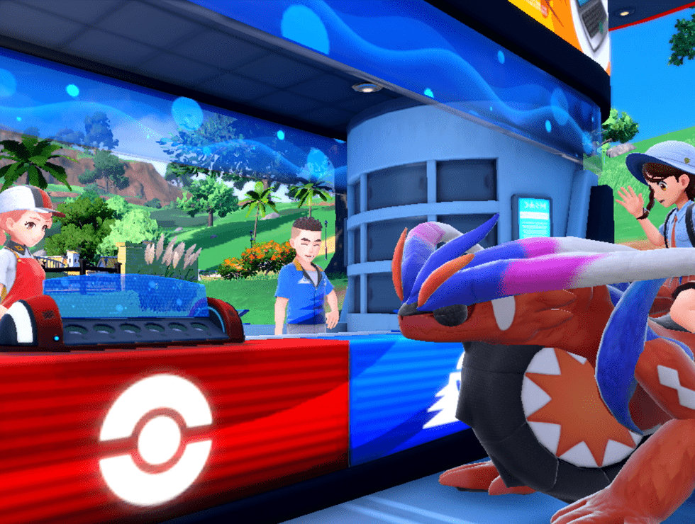 Pokémon Scarlet in game screenshot