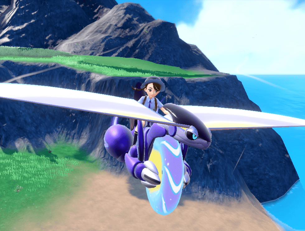 Pokemon Violet in game screenshot