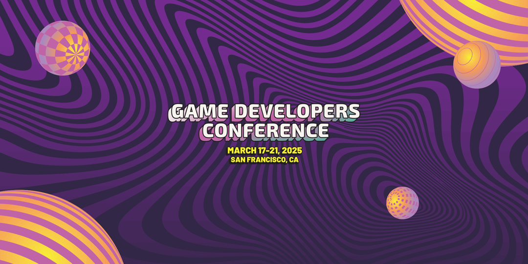 GDC 2025 image showing dates March 17-21, 2025, in San Francisco, CA